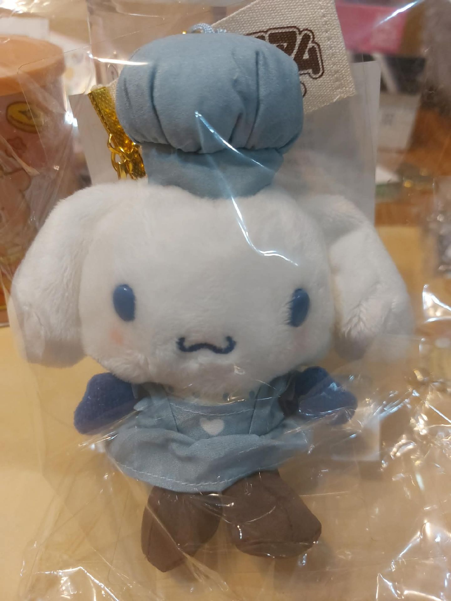 不二家 三麗鷗 烘培大耳狗 吊飾娃娃