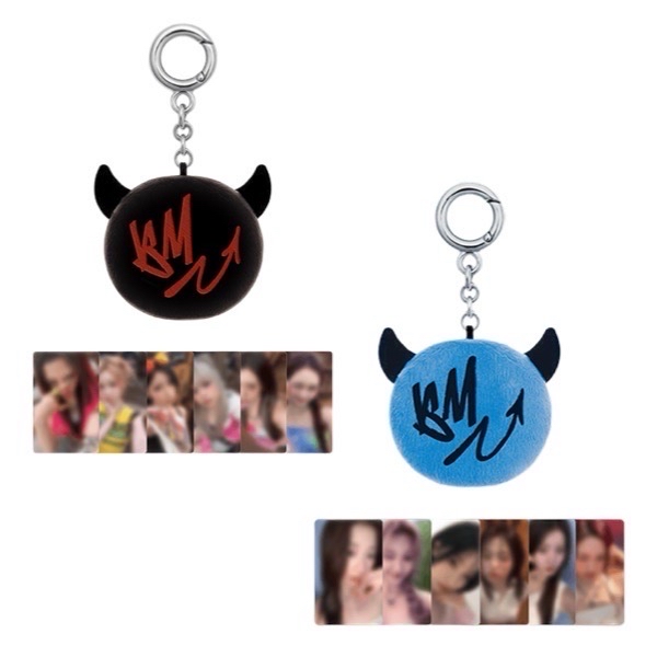 BM黑球吊飾含卡