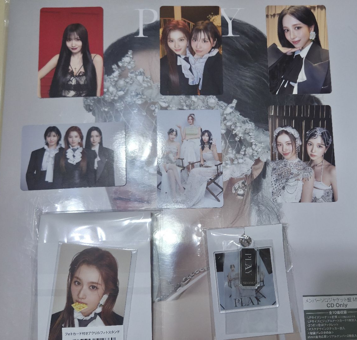 MISAMO PLAY 專卡 特典