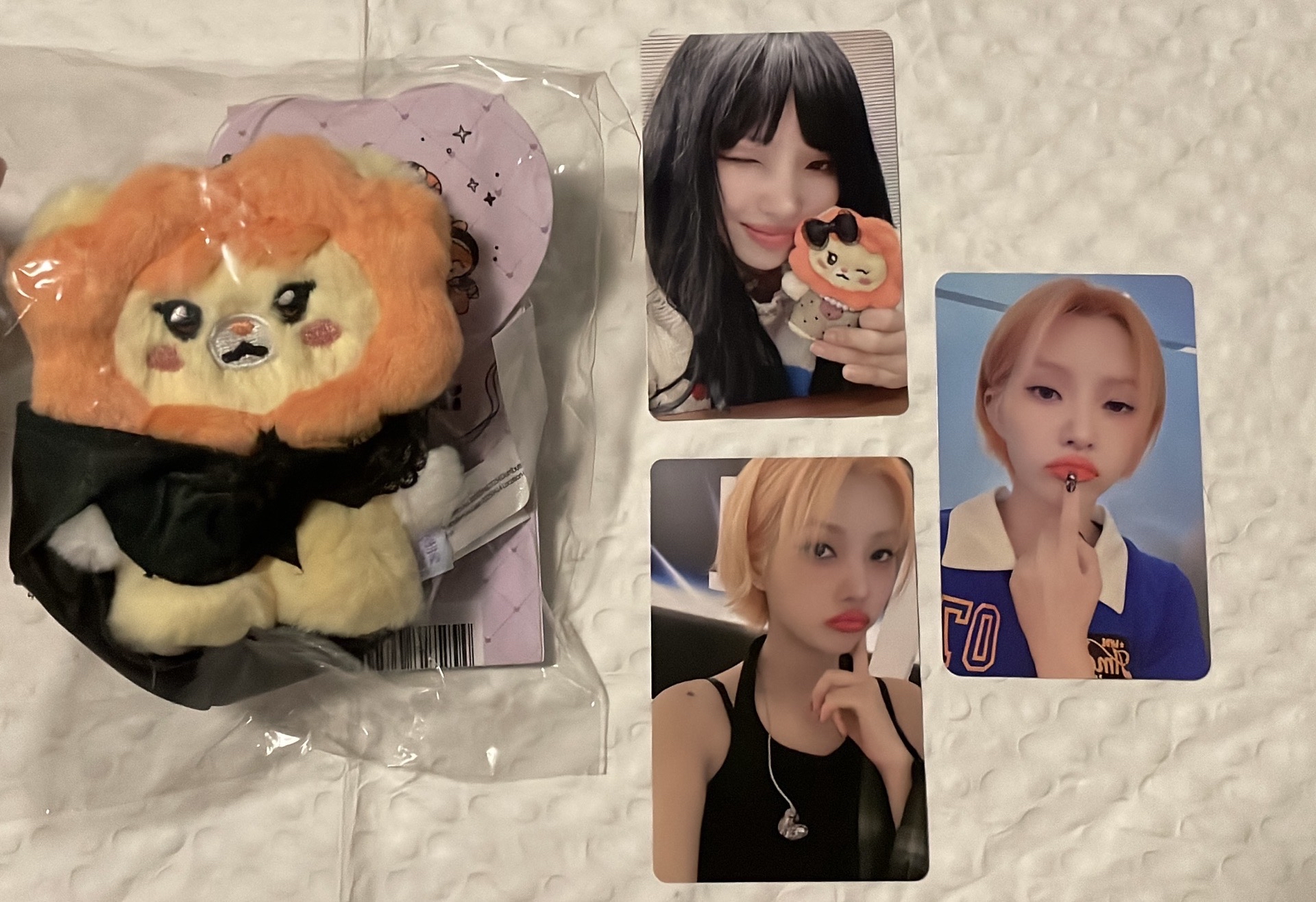 i-dle 小娟 迷八吊飾娃娃+3張小卡