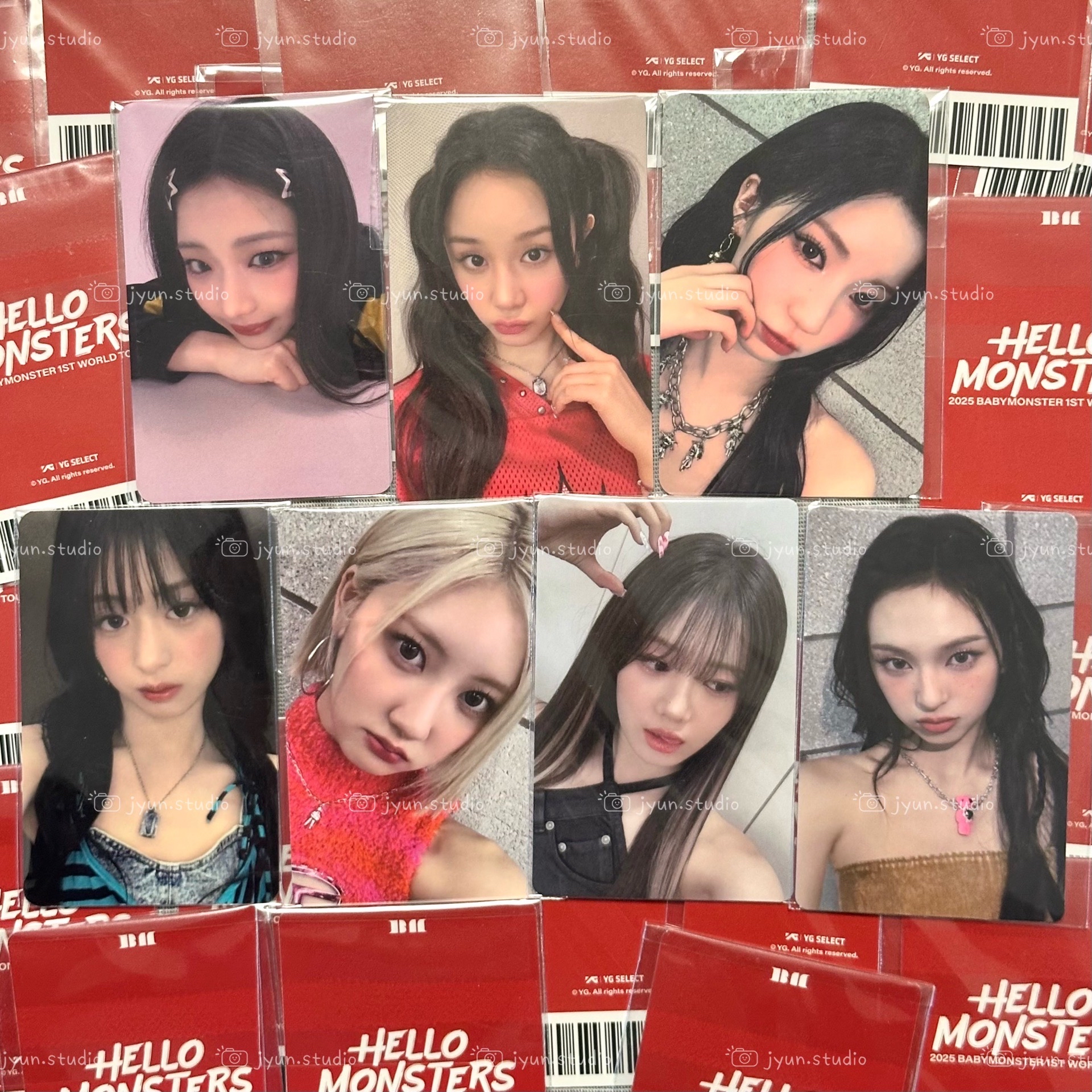 HELLO MONSTERS 世巡 [首爾場周滿額卡] 一套