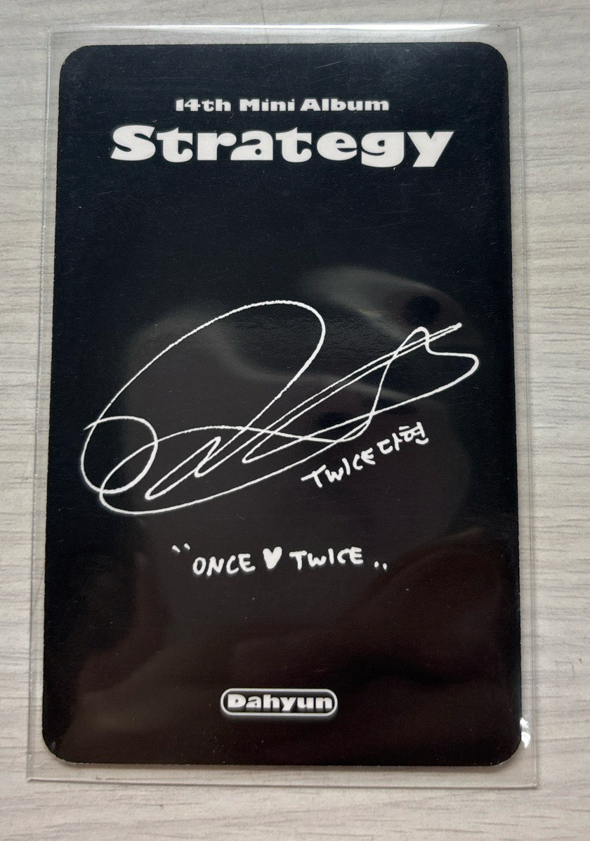 迷 14 專輯卡 Strategy