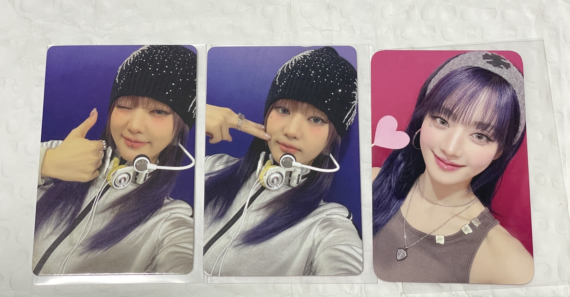 i-dle 迷八 米妮 打歌妝造 愛心妮