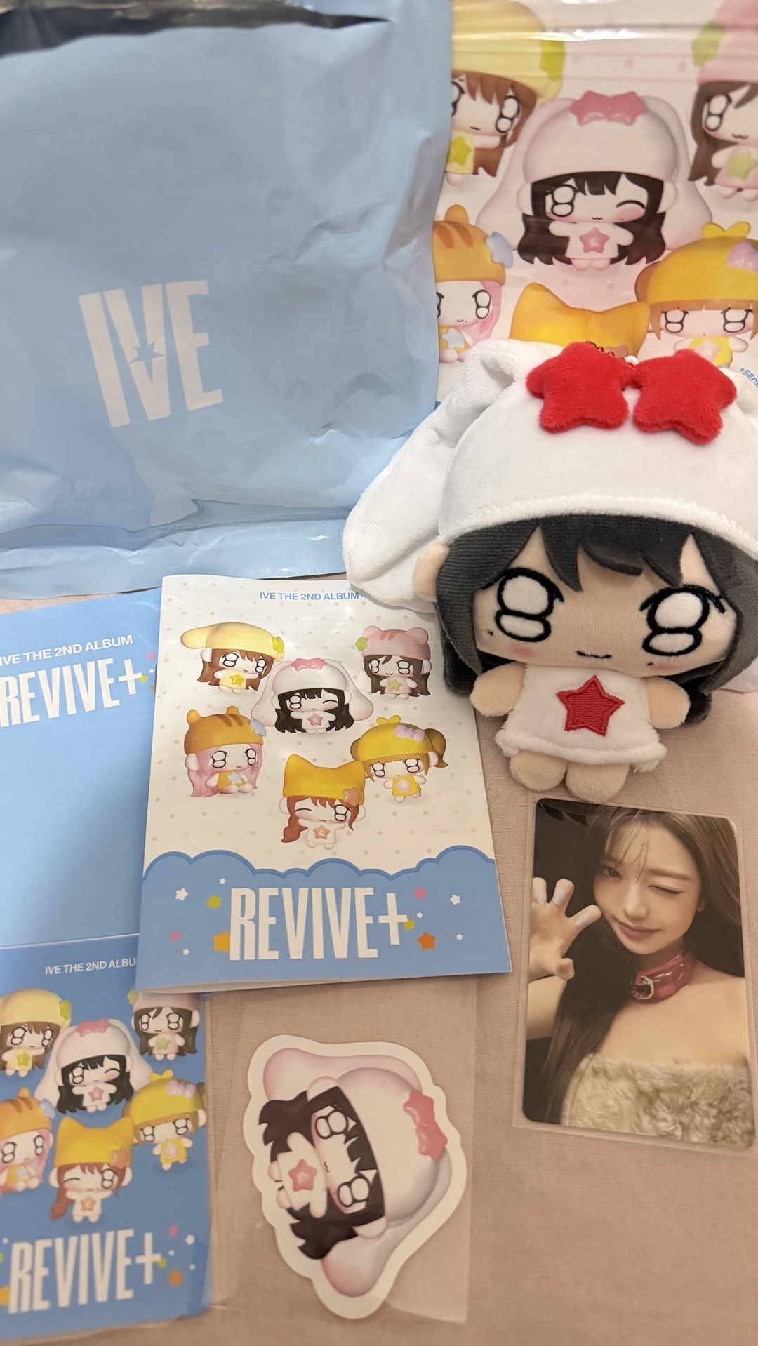 IVE SECRET 專輯 CUPID ver+REVIVE+ 娃專一般版 娃娃玩偶 JANGWINYOUNG