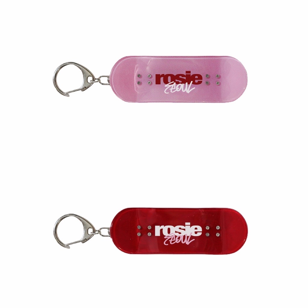 預購｜Rosie 首爾滑板造型 鑰匙圈吊飾 