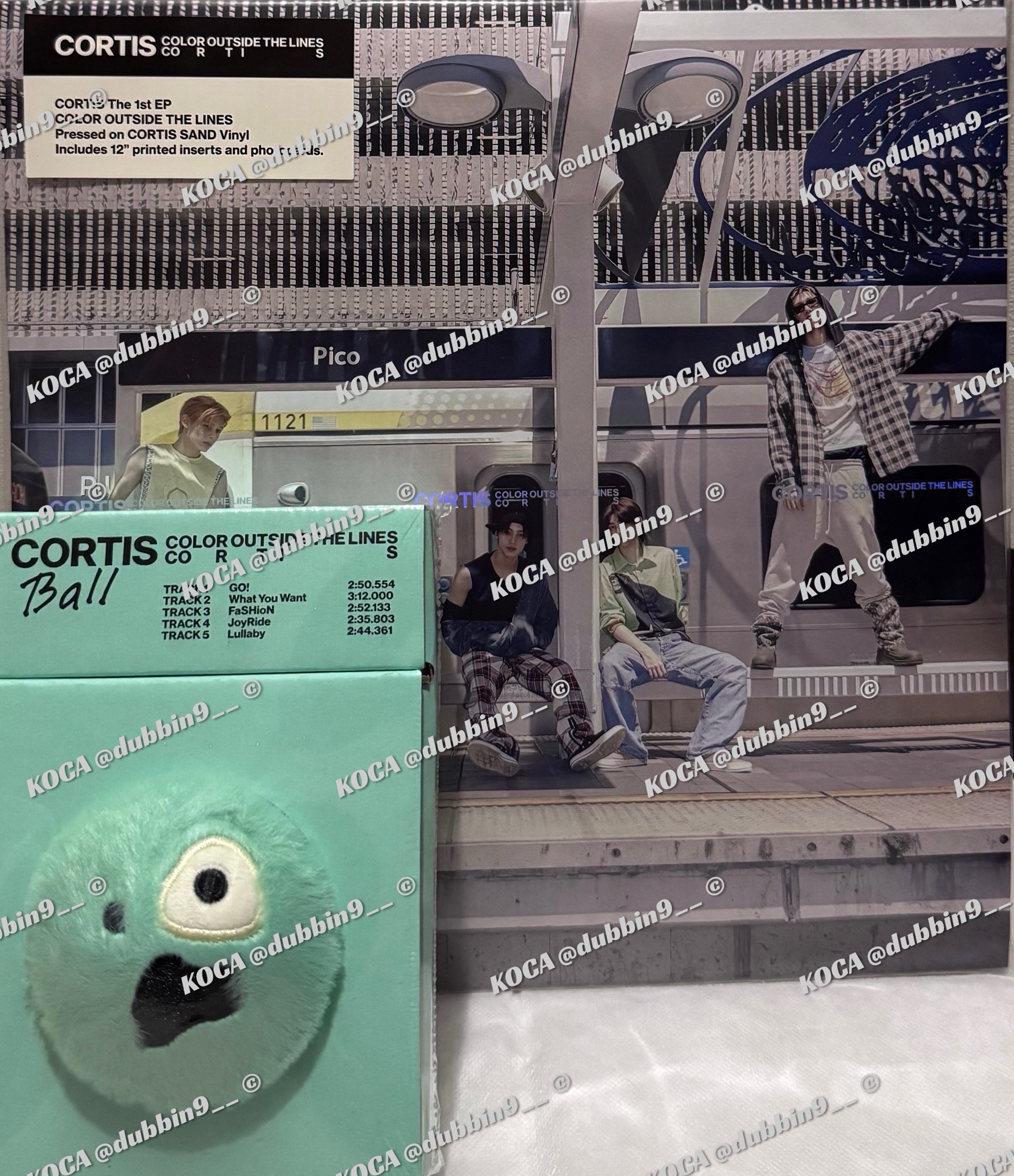 黑膠+球專 全新未拆 現貨秒出 Cortis The 1st EP [COLOR OUTSIDE THE LINES]