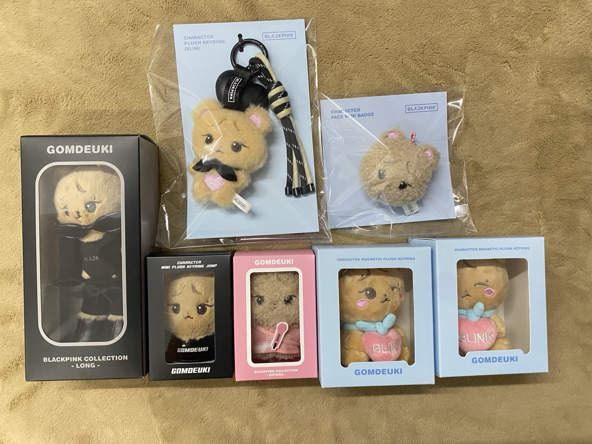 Blackpink Jennie周邊盤 長腿娃妮 搖滾娃妮 高陽娃妮 坐娃妮 徽章妮 jump妮 春日鑰匙圈妮