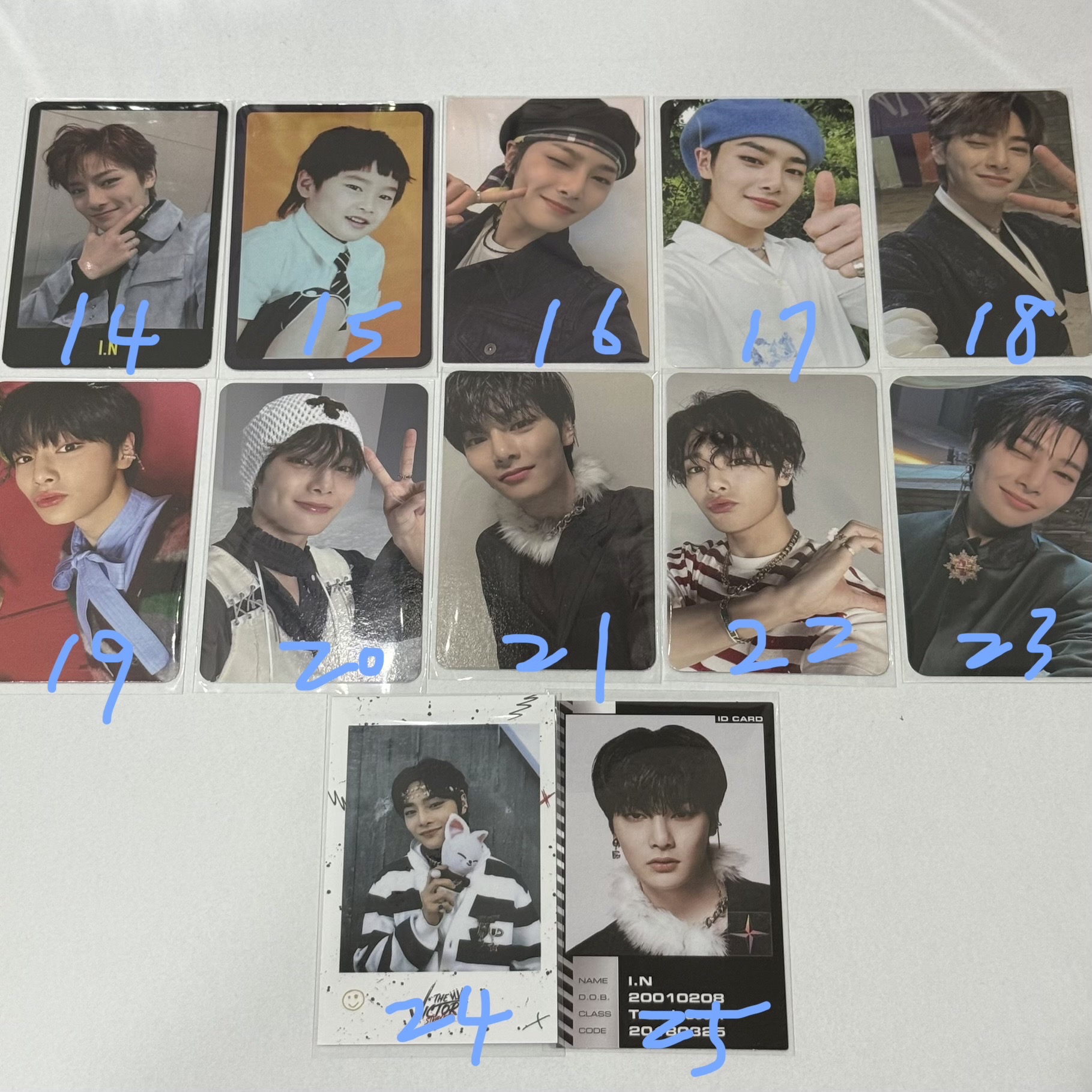 Stray Kids 小卡 (Han/Felix/Seungmin/I.N/雙人卡)