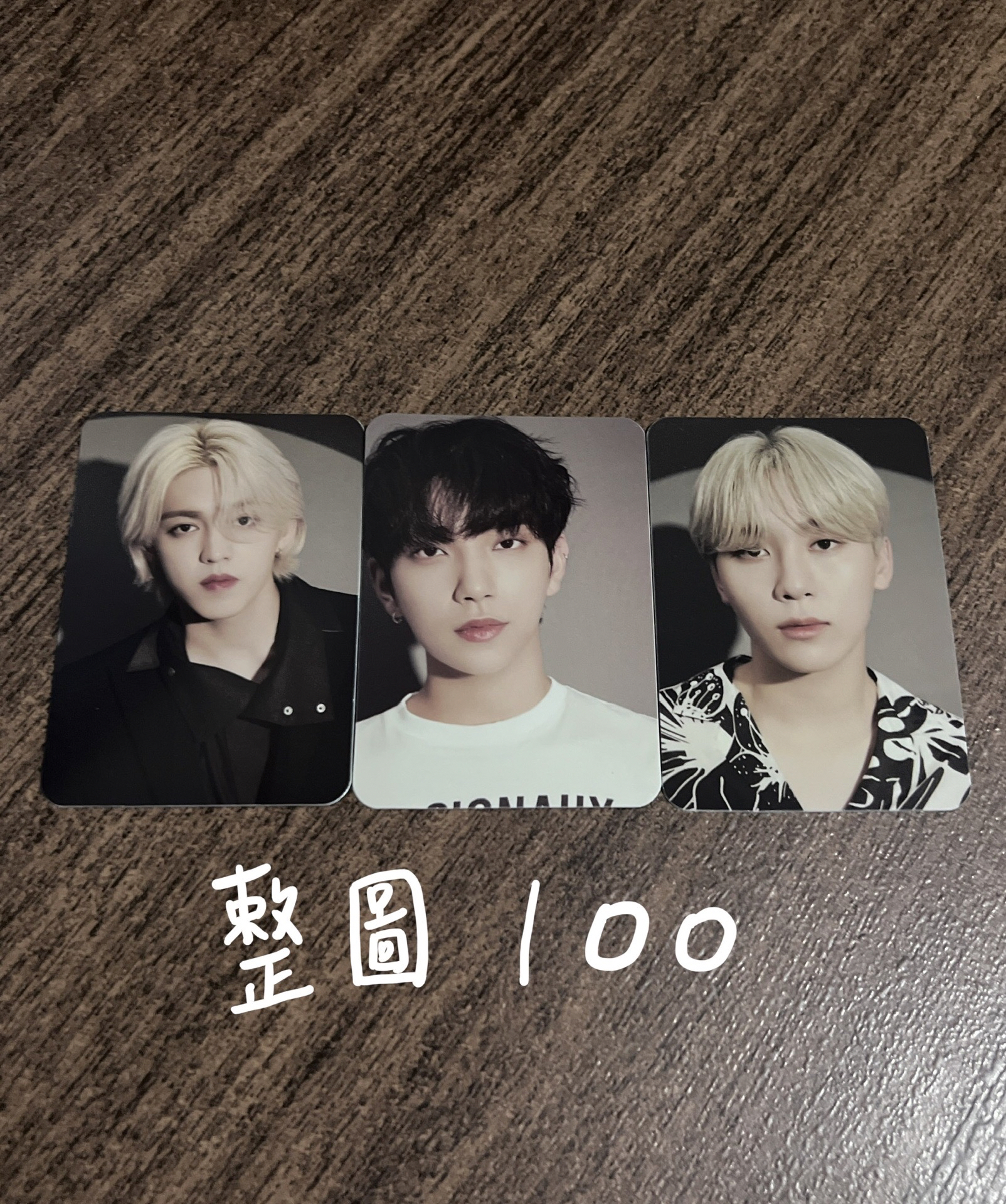 seventeen 2021 DICON雜誌小卡 哲、秀、寛