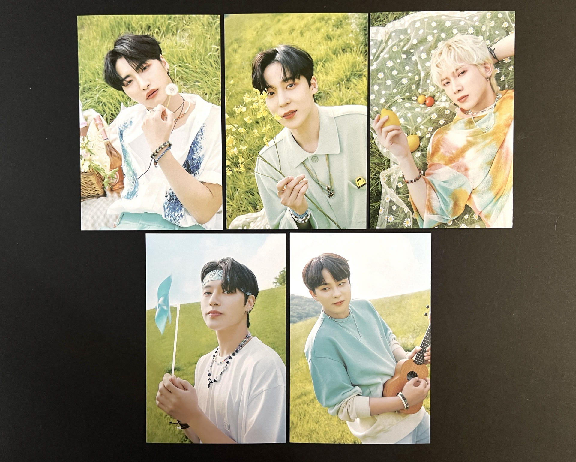 ATEEZ 2022夏寫 SUMMER PHOTOBOOK 明信片大卡拆售