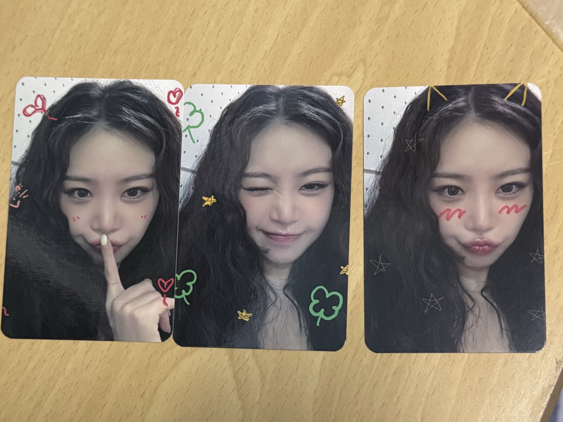 soojin 徐穗珍 rizz ju5.0線下 塗鴉特典卡