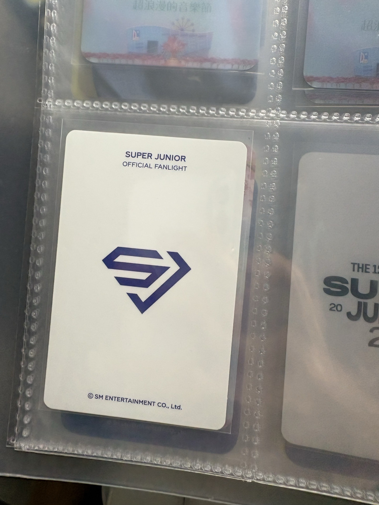 始源特別版手燈小卡