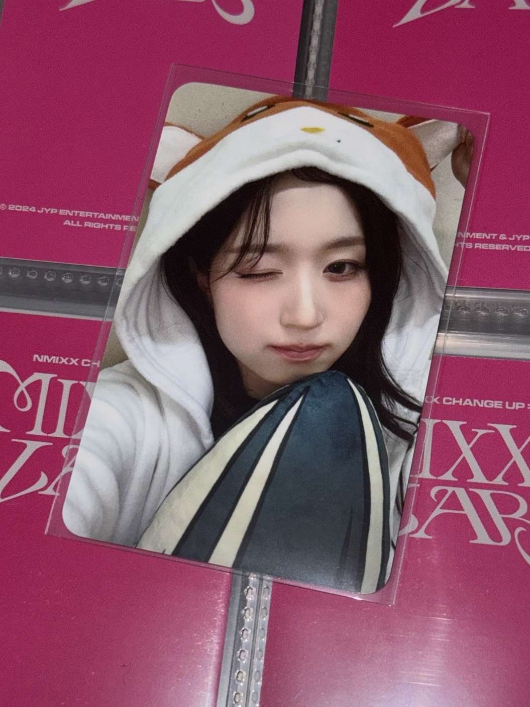 NMIXX FORWARD sw 線上 5.0 簽售卡 倉鼠嫄