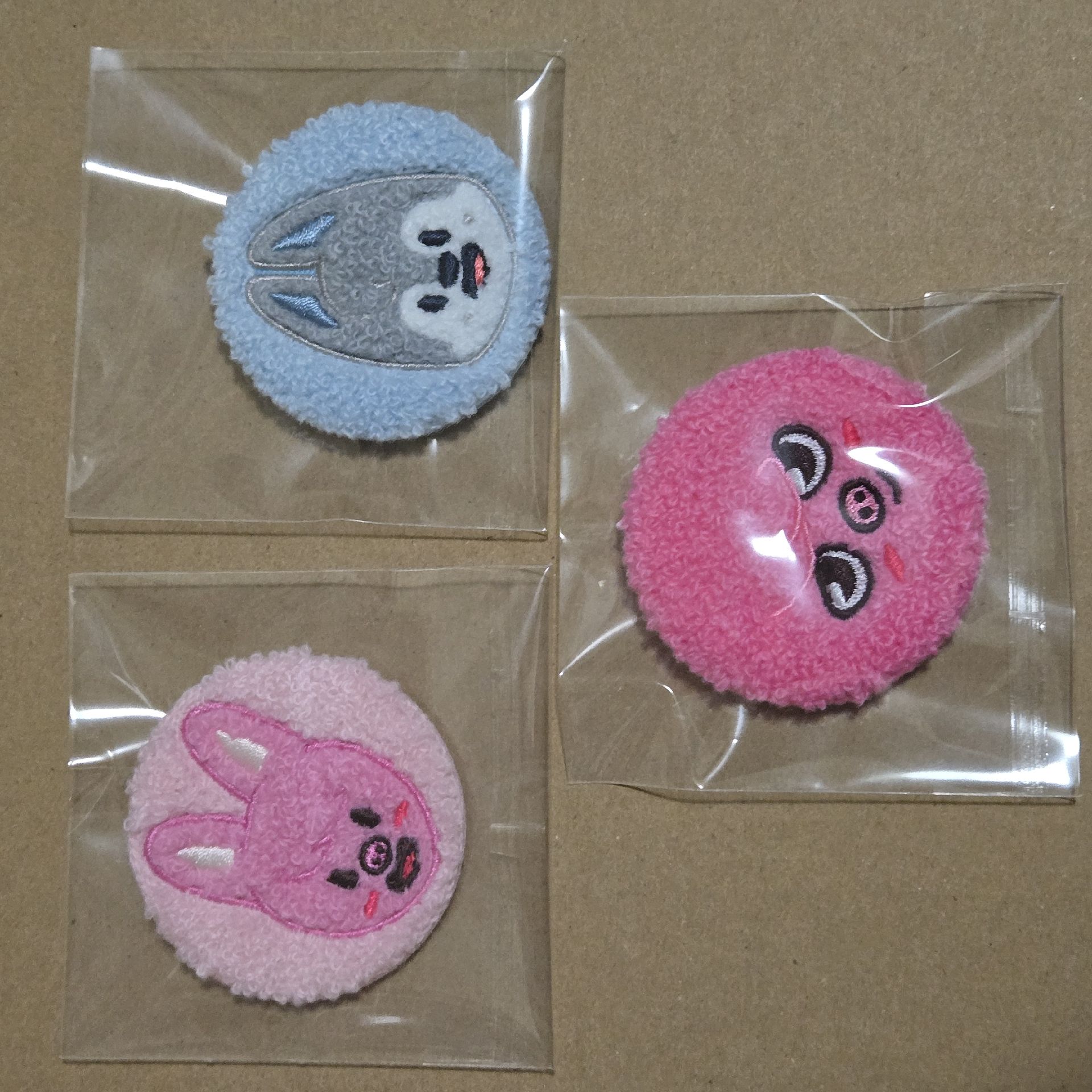 五期飯咪毛絨徽章