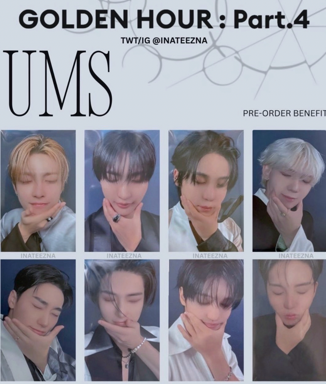 🏴‍☠️GH4🏴‍☠️環球UMS 捏捏臉特典卡