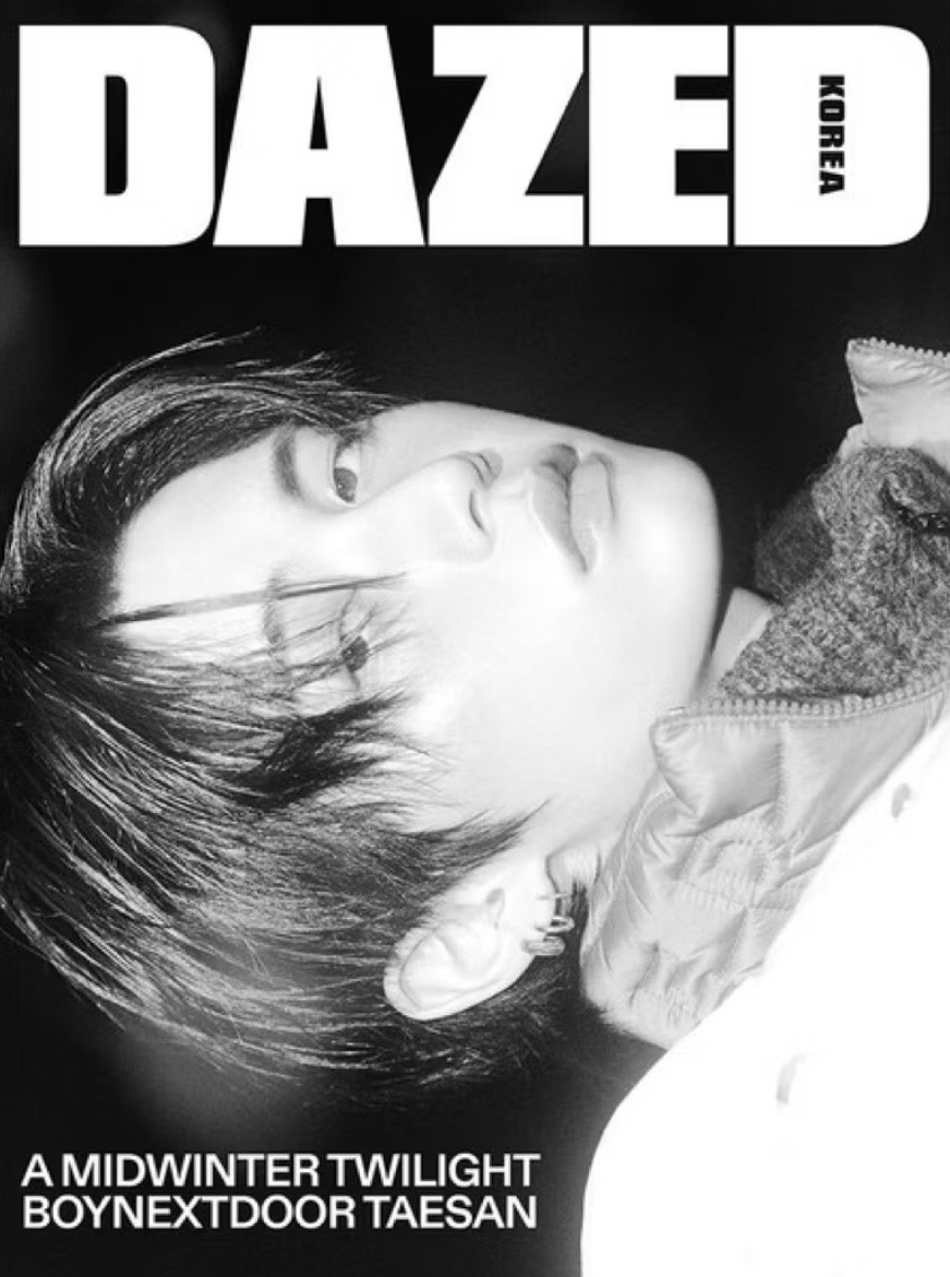 DAZED雜誌 Taesan