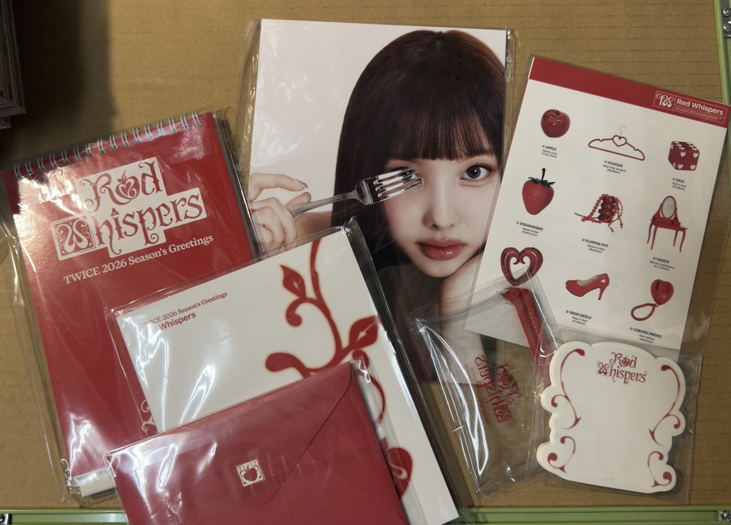 2026年曆(配置如圖)