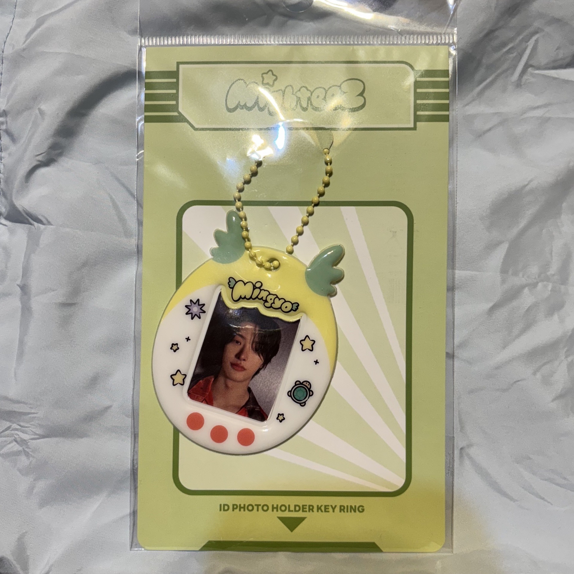 ATEEZ MIGHTEEZ 證件照鑰匙圈 / 旼琦