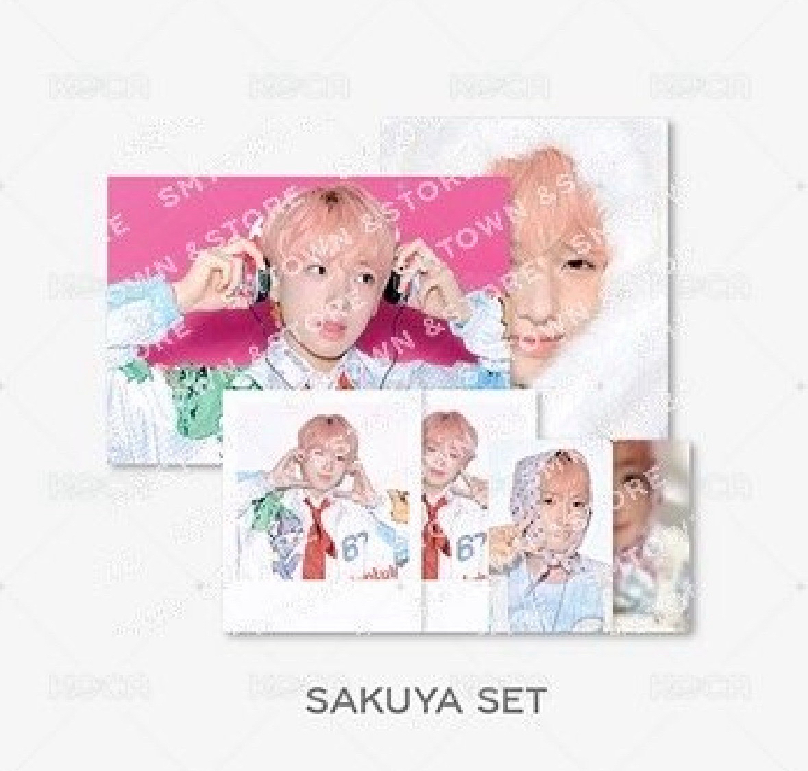 saku年曆後續照片組（全新未拆）