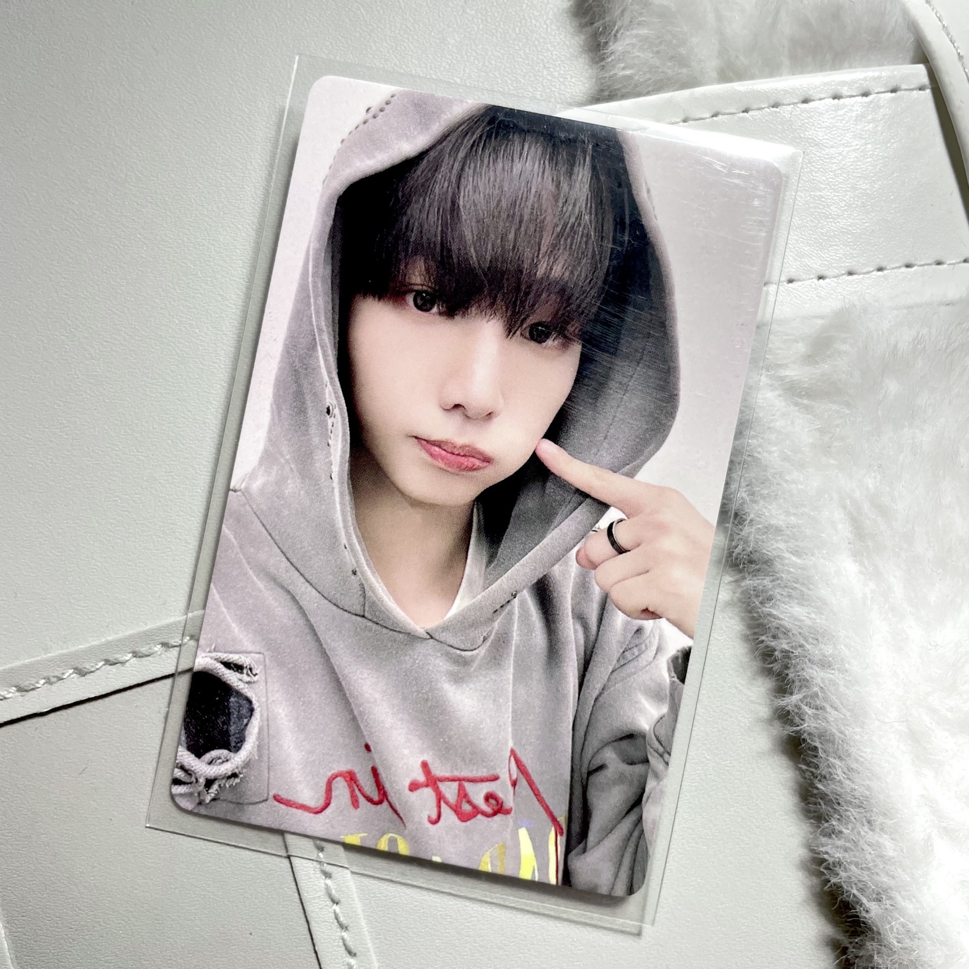 🐧明宰鉉 why yzy簽售卡 中文卡背