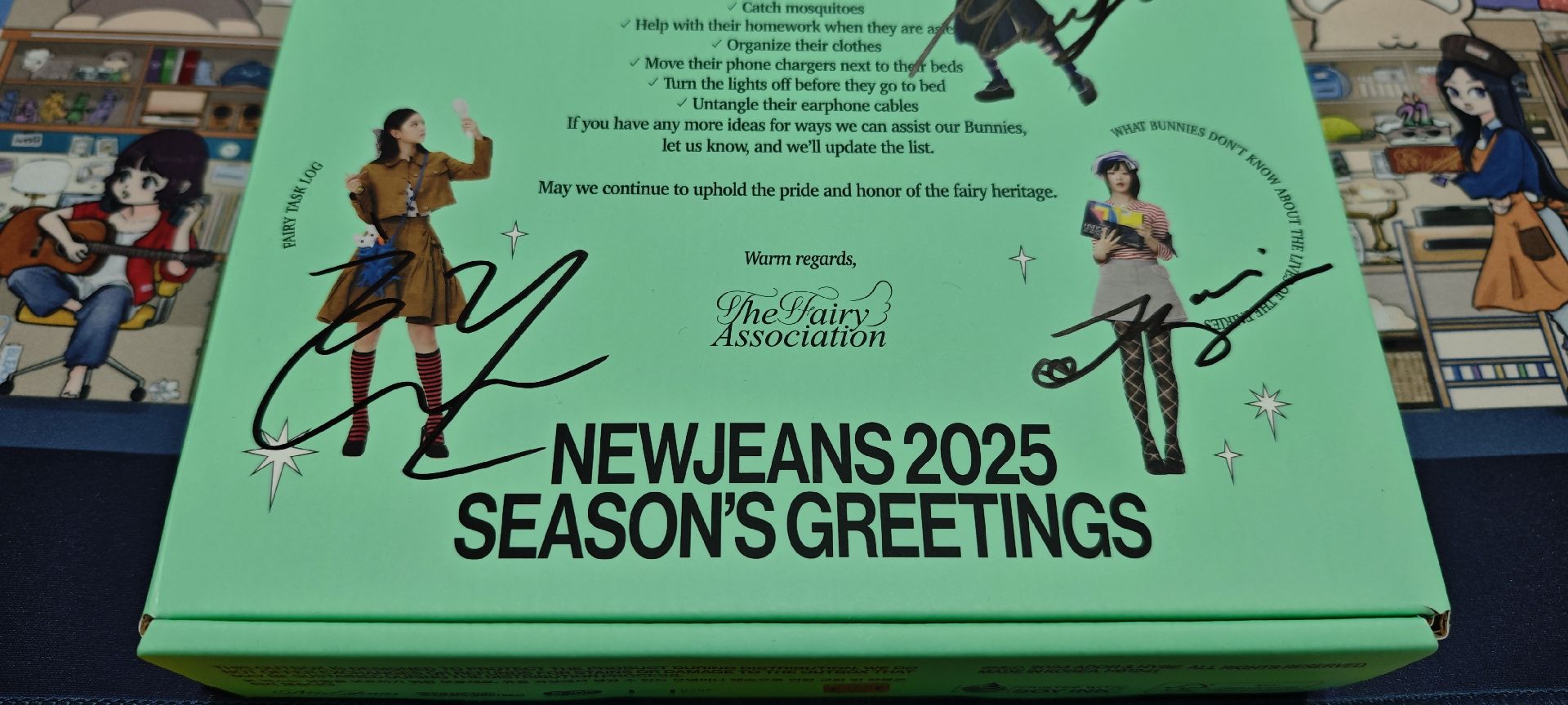 【鎮庫之寶。請勿下單】NewJeans 年曆 2025 (✨NewJeans Never Die✨)