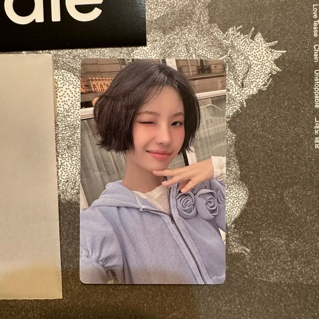 i-dle we are 專輯 折疊海報 CD 田小娟 小卡