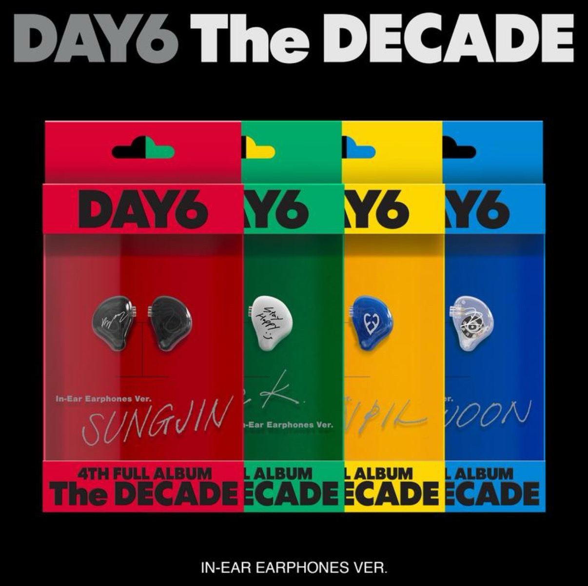 代友 非現)DAY6 The DECADE (In-EarEarphones ver.) 10週年耳機專 