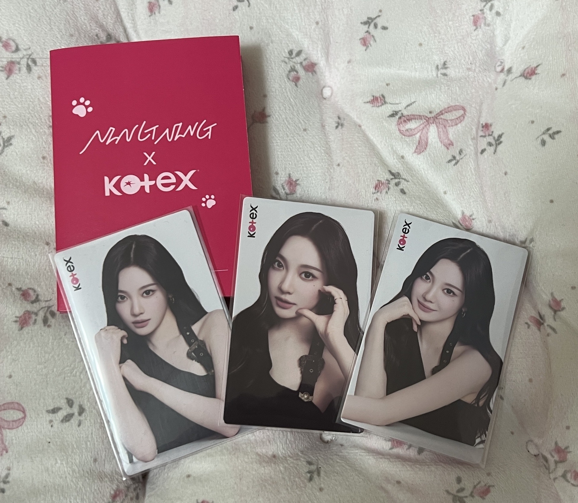 kotex 寧寧代言卡