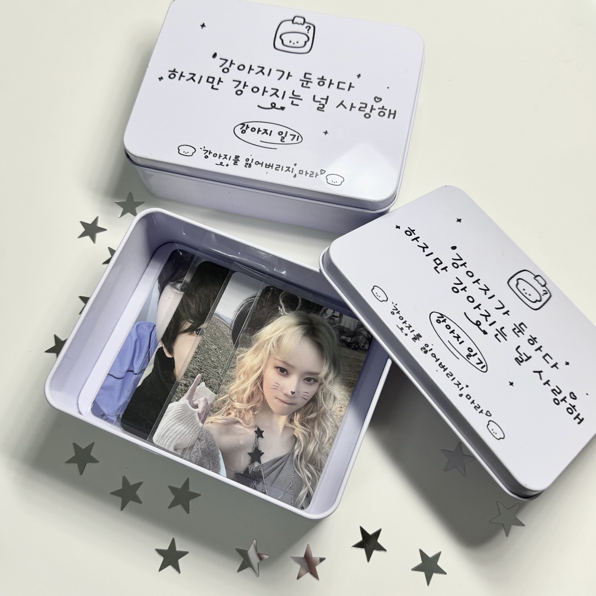 現貨 紫色收納鐵盒