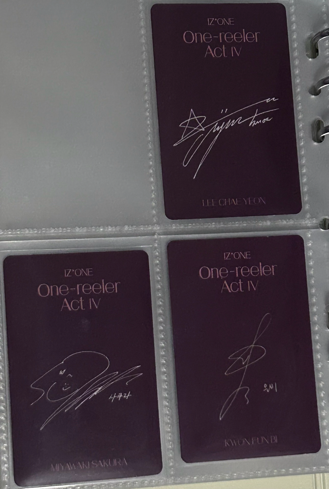 IZONE 3張 一起出