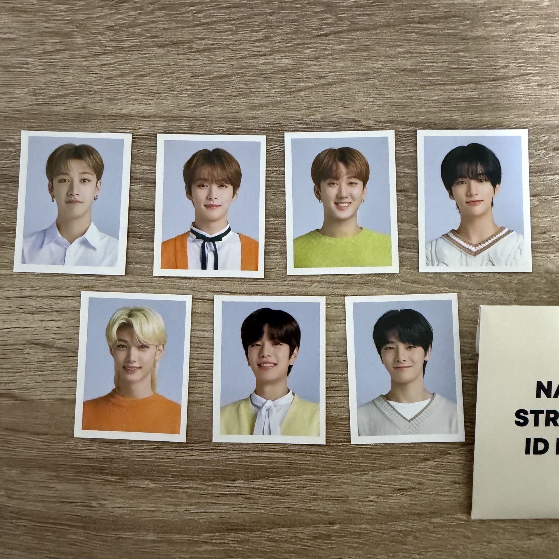 Stray kids 代言 Nacific 9.0 證件照 大頭照