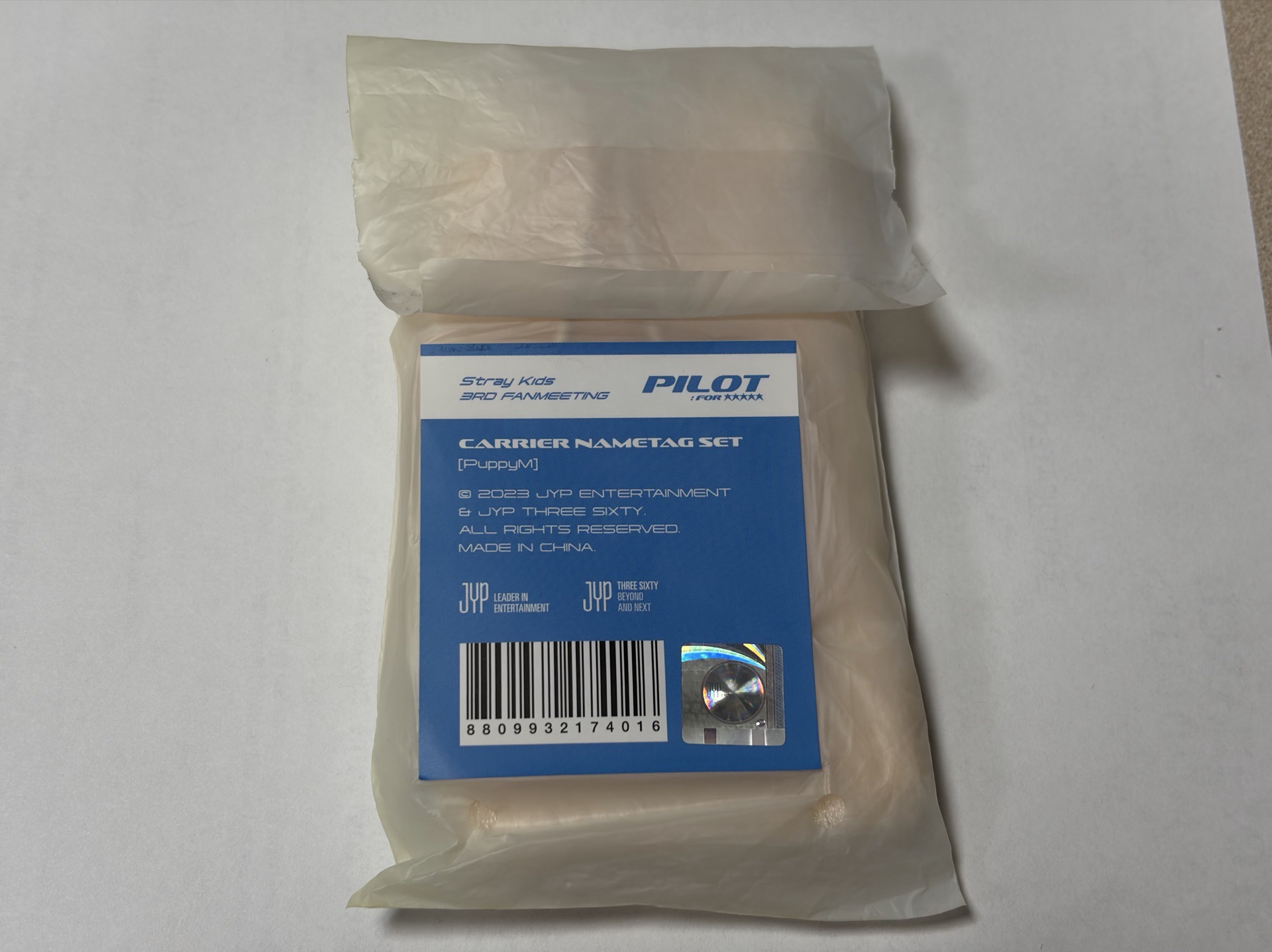 全新 3rd FM 昇玟行李卡套組