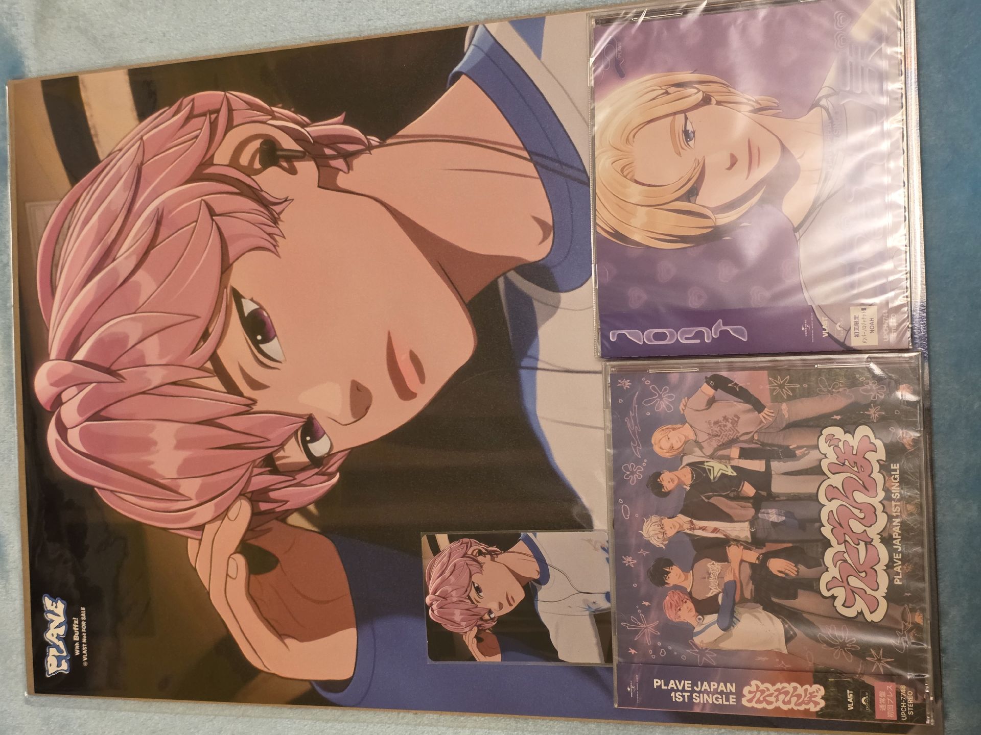 plave 斑比buffz特典卡＆海報+未拆專*2