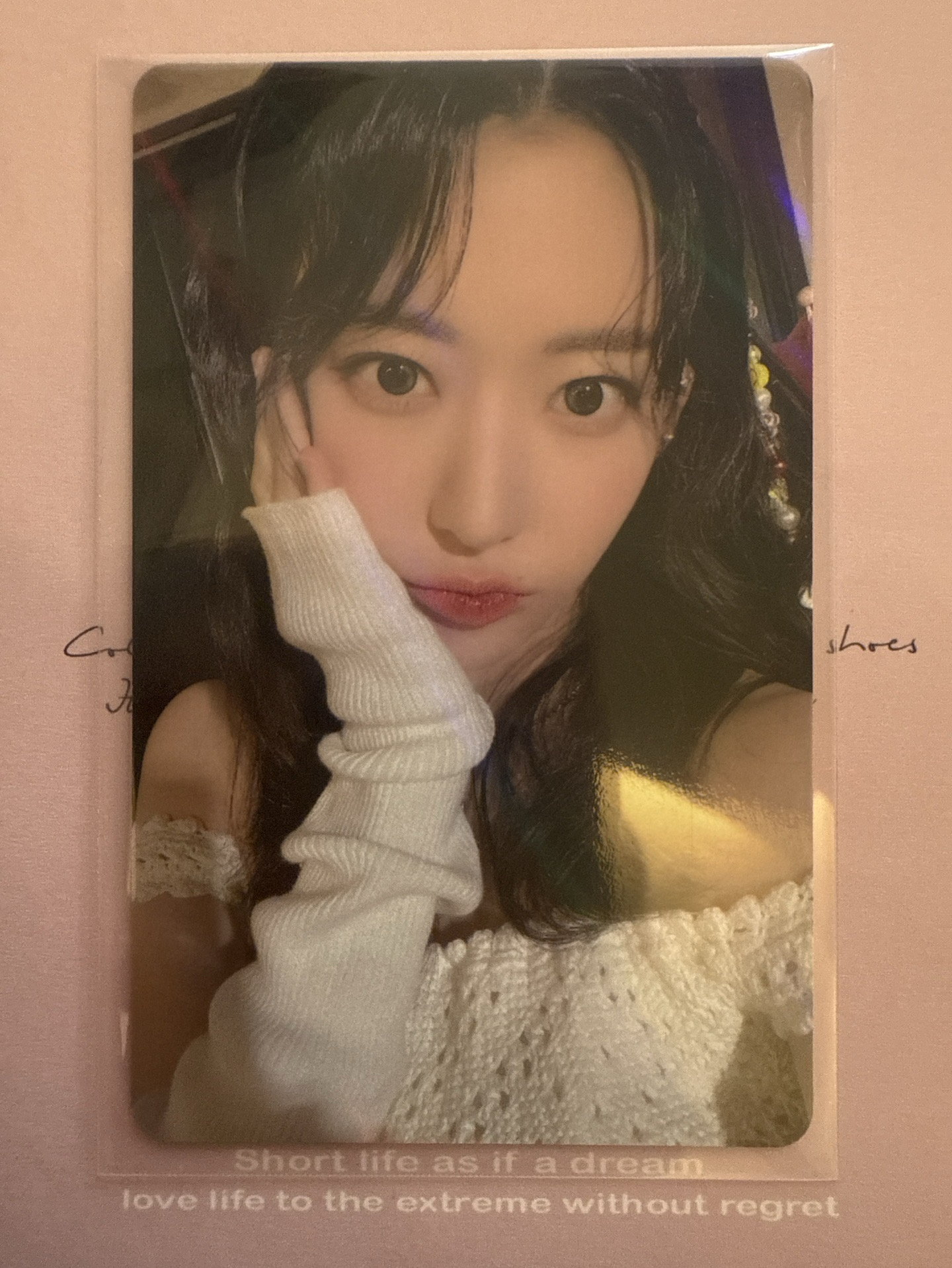 UNFORGIVEN kms 特典卡 櫻