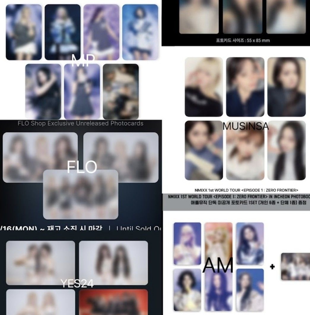世巡寫真特典 MP/AM/MUSINSA 莉