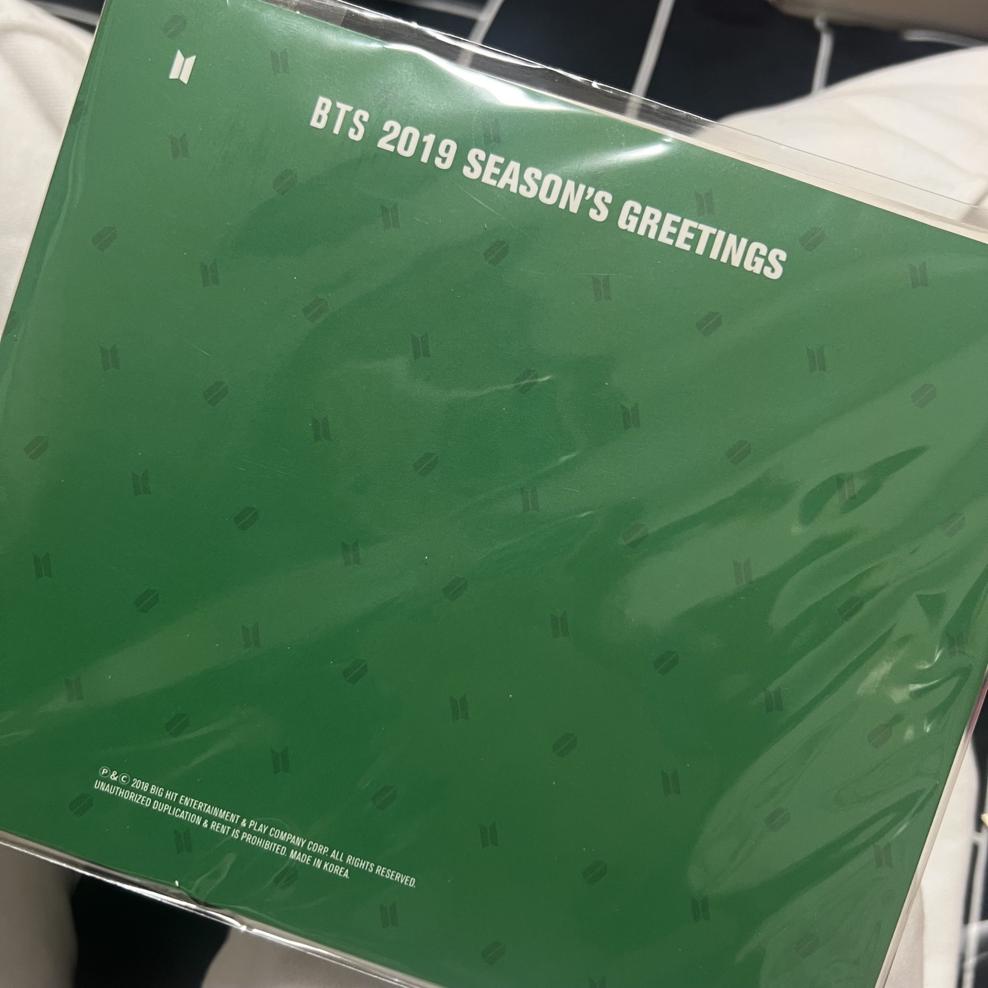 2019 年曆 便條紙