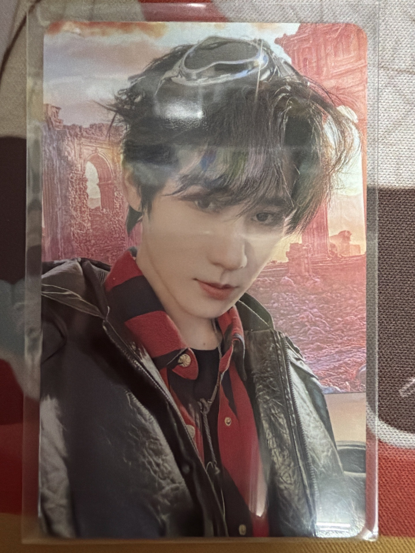 張真源四季企劃護目鏡小卡