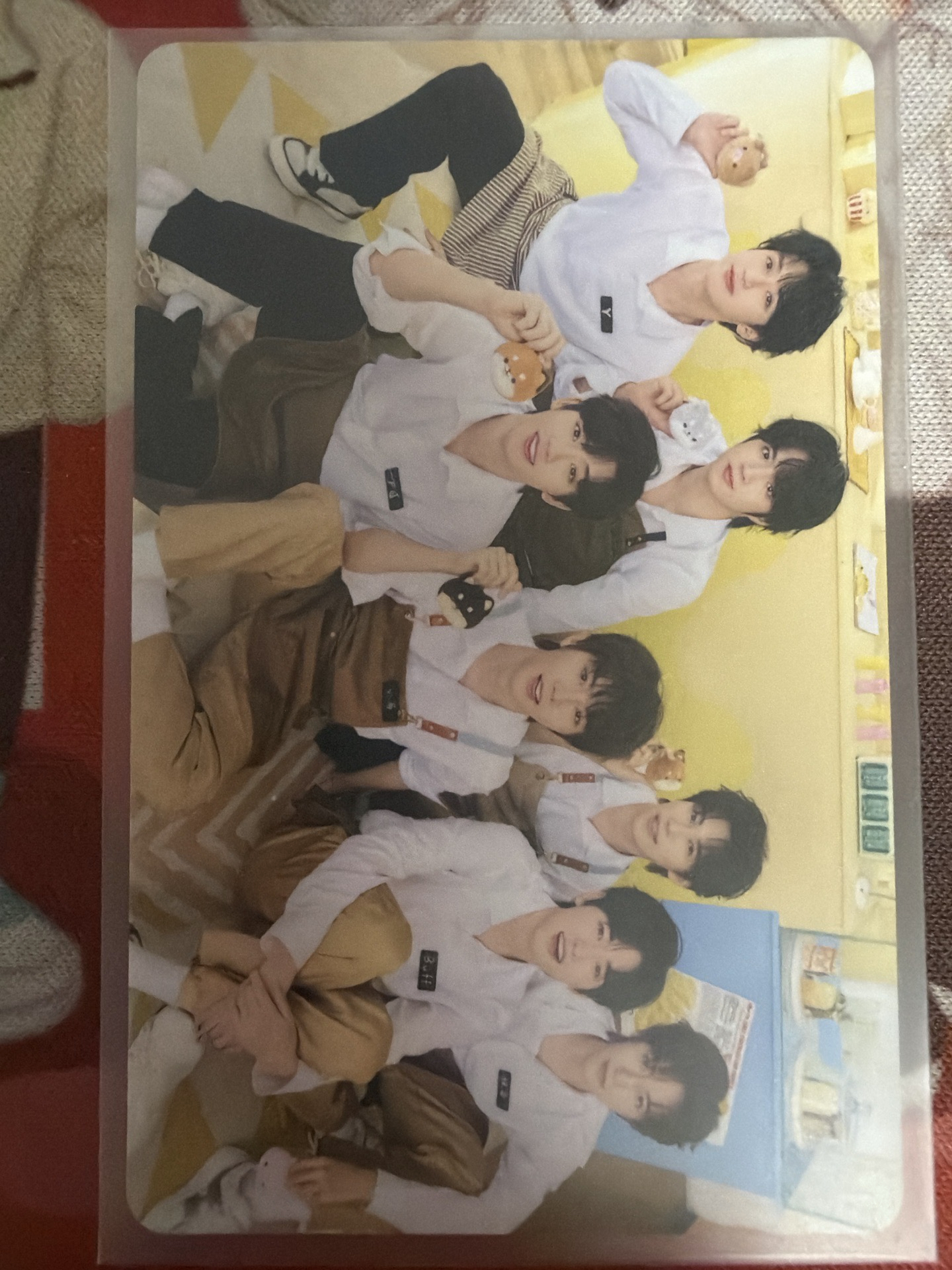 時代少年團五週年T恤卡