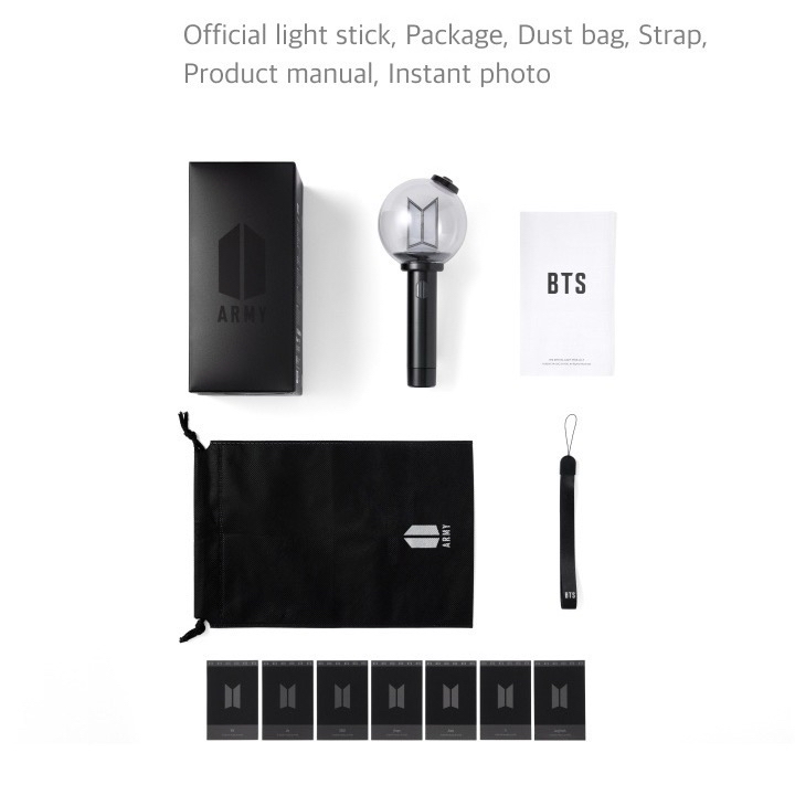 BTS 阿米棒 四代手燈 / 底座 / 裝飾頭