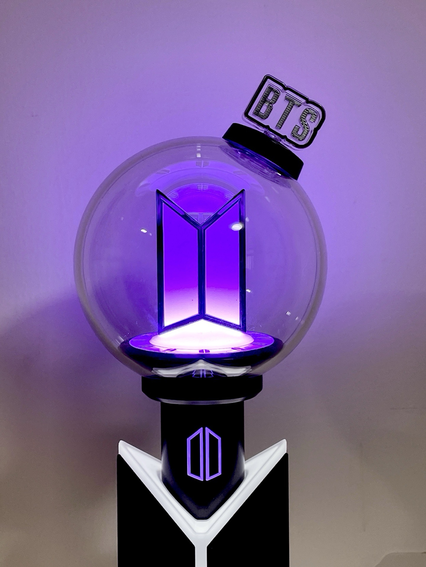 四件組(手燈+底座+裝飾頭兩款各1)