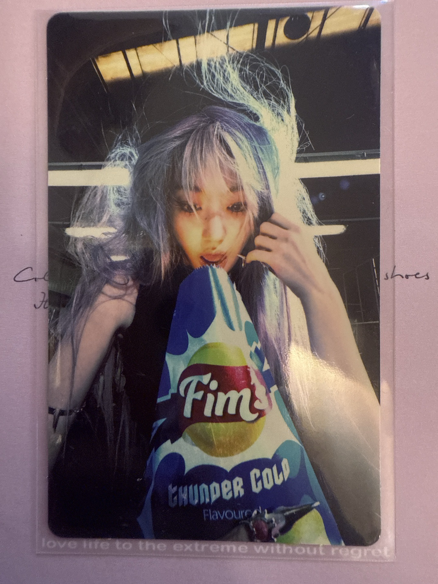 CRAZY wvs 特典卡 電子專預售 薯片櫻