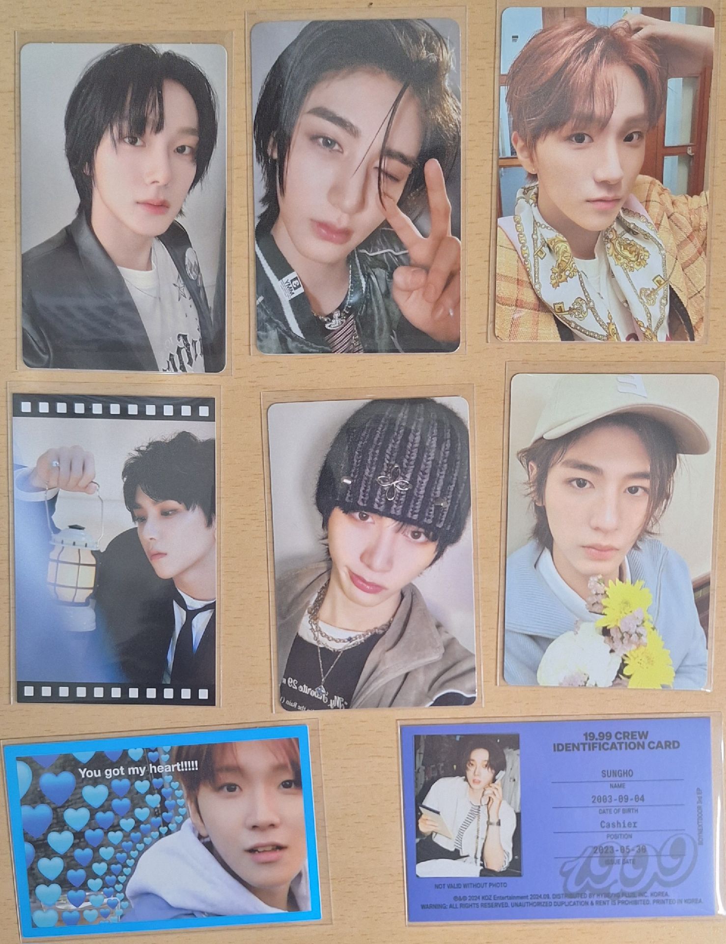 boynextdoor小卡！