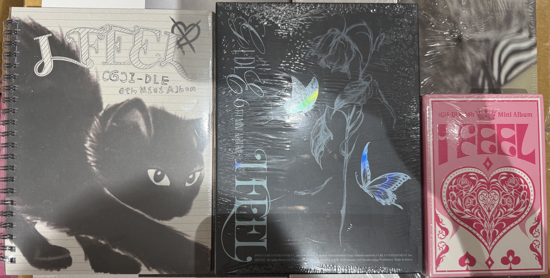 i-dle i feel一套全新未拆專