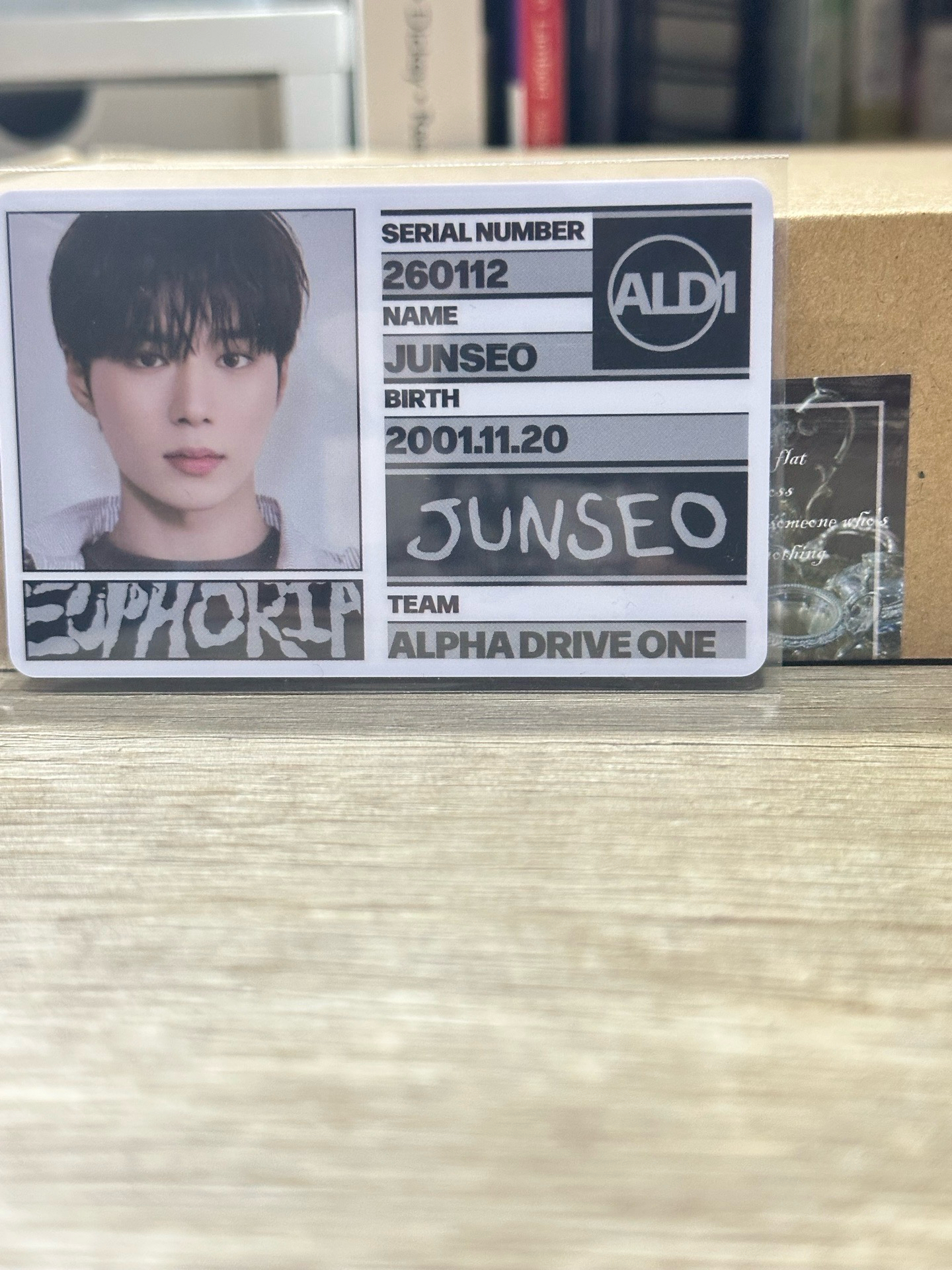 迷一 金俊抒 ID卡