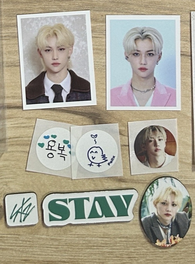 SKZ Felix 證件照+貼紙+磁鐵