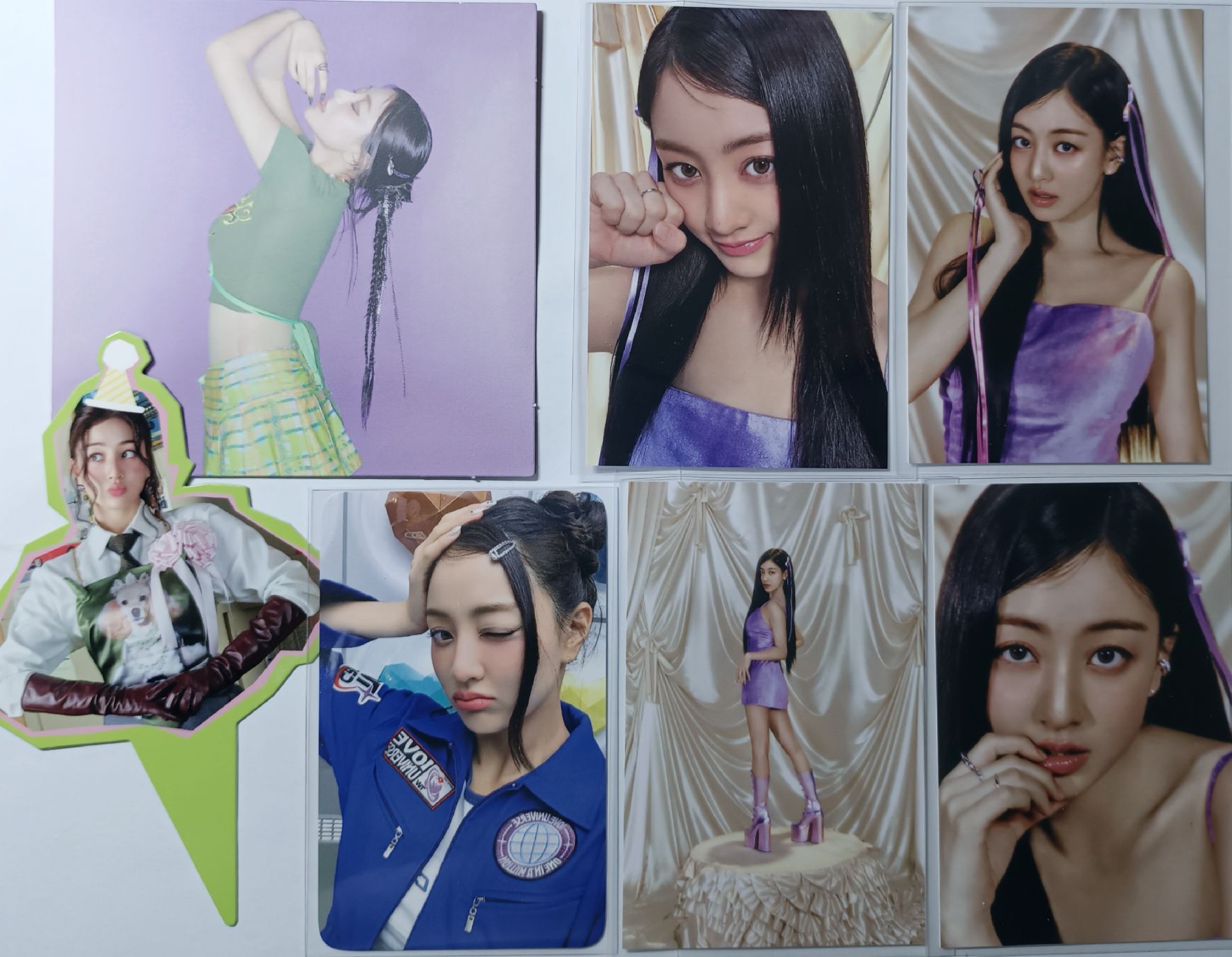 TWICE志效TIF隨機卡+10周年專插卡+10周年滿額卡+預售禮方卡