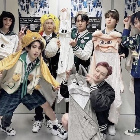 SKZOO Leebit 李畢 日本 聖誕快閃 毛毯 DKZ