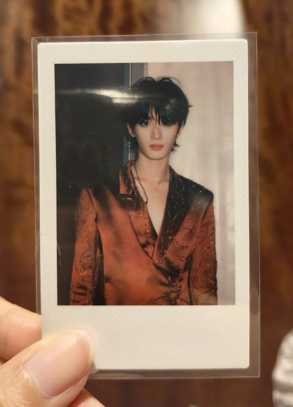 丁程鑫 上海紅衣拍立得