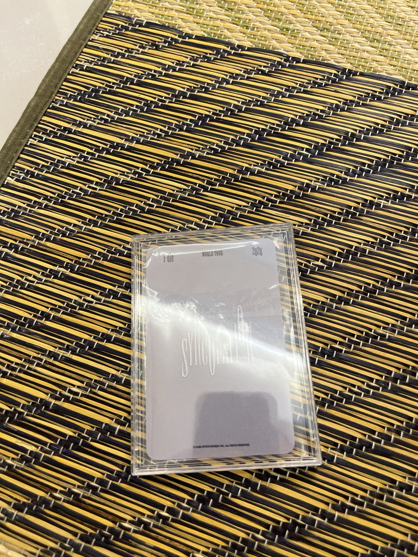 2026 idle世巡 Syncopation Neverland Zone 棕卡 舒華