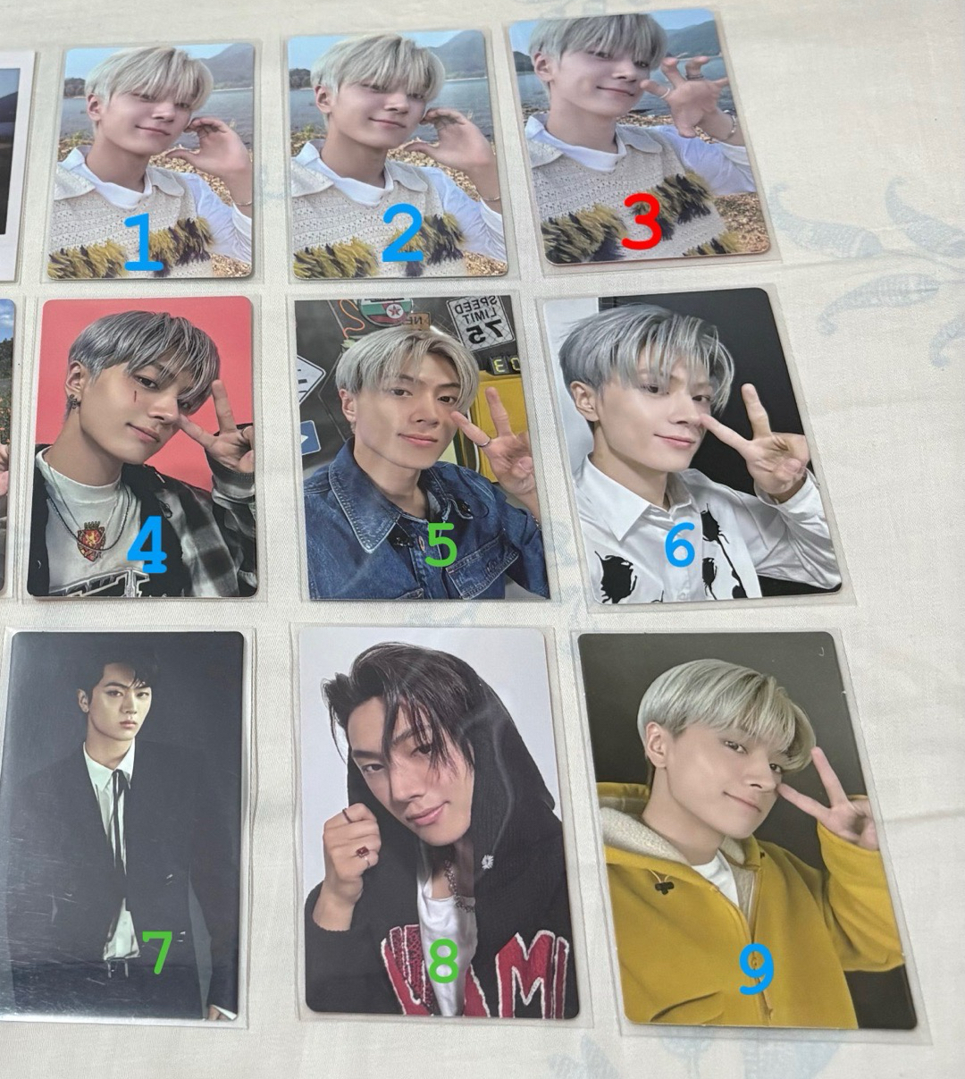 星小盤（除紅字外其他皆可單出）